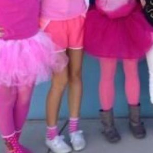 Pink Tulle Skirt Size Adult XL